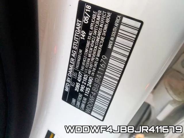WDDWF4JB8JR411679 фото 2