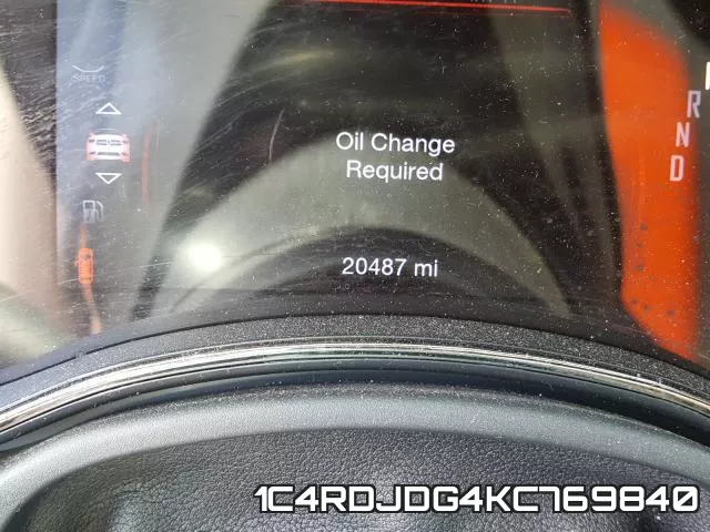 1C4RDJDG4KC769840 фото 8