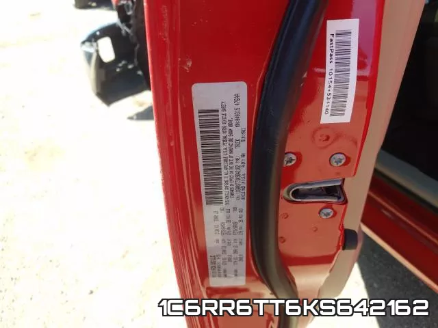 1C6RR6TT6KS642162 фото 2