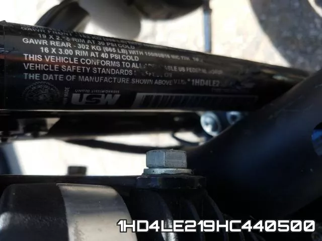 1HD4LE219HC440500 фото 2