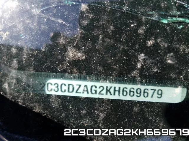 2C3CDZAG2KH669679 фото 2