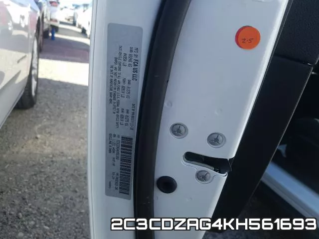 2C3CDZAG4KH561693 фото 2