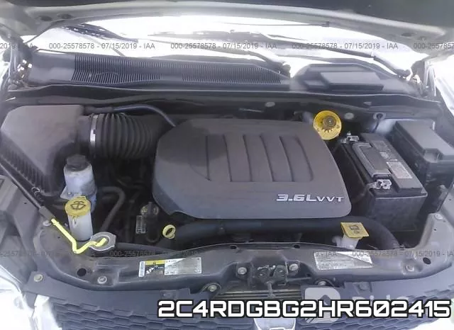 2C4RDGBG2HR602415 фото 2