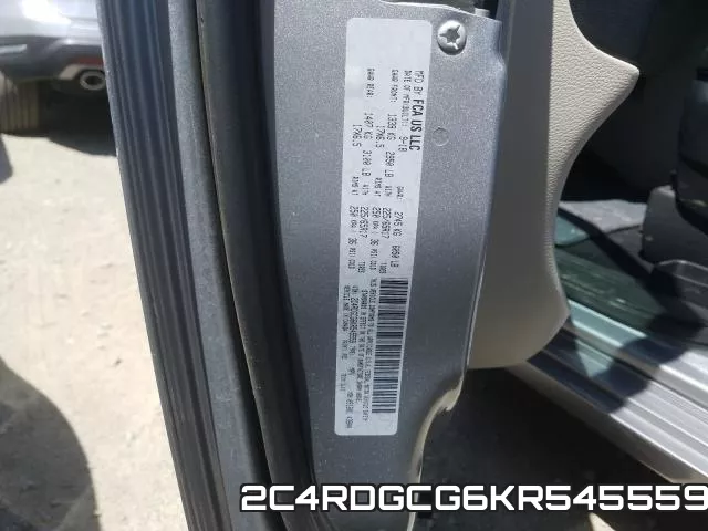 2C4RDGCG6KR545559 фото 2
