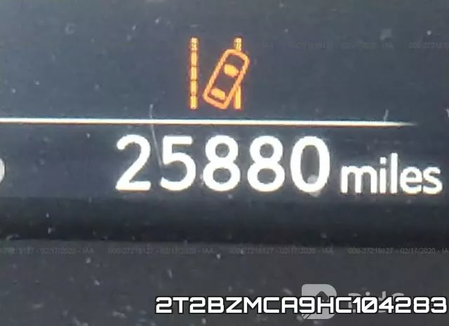 2T2BZMCA9HC104283 фото 8