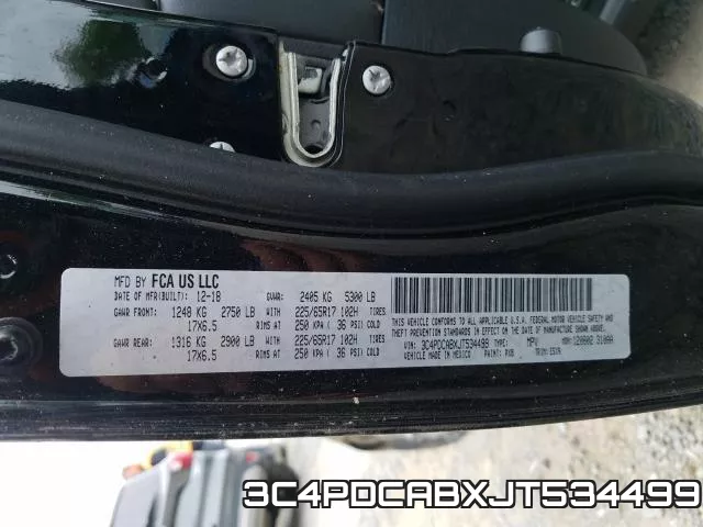 3C4PDCABXJT534499 фото 2