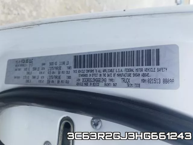 3C63R2GJ3HG661243 фото 2