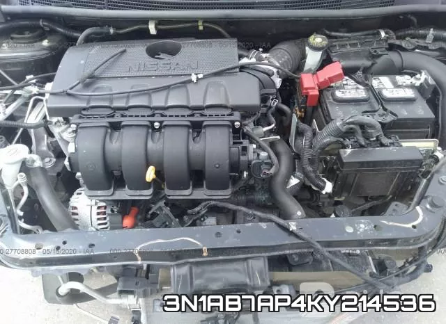 3N1AB7AP4KY214536 фото 2
