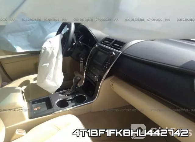 4T1BF1FK8HU442742 фото 6