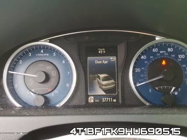 4T1BF1FK9HU690515 фото 9