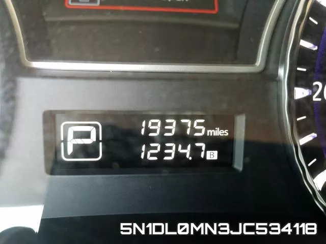 5N1DL0MN3JC534118 фото 9
