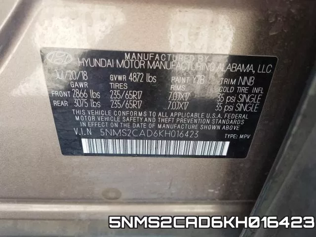 5NMS2CAD6KH016423 фото 2