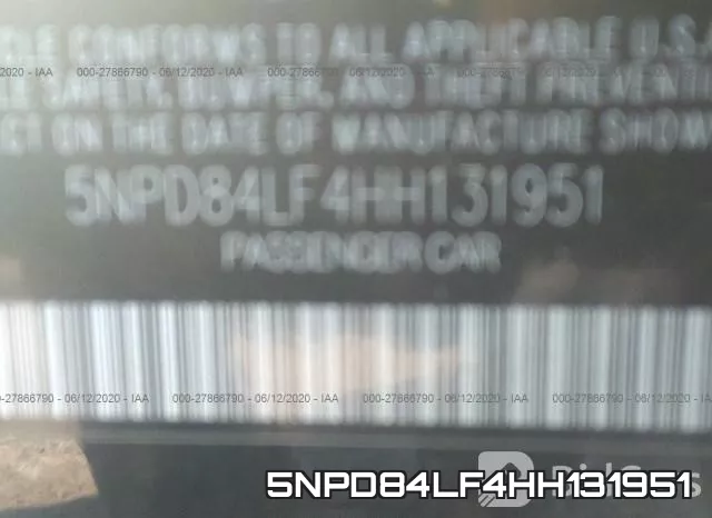 5NPD84LF4HH131951 фото 10