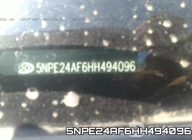 5NPE24AF6HH494096 фото 10
