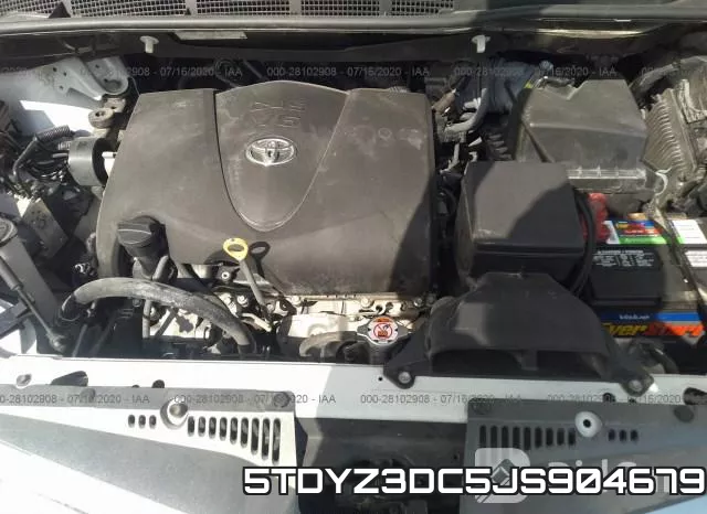 5TDYZ3DC5JS904679 фото 2