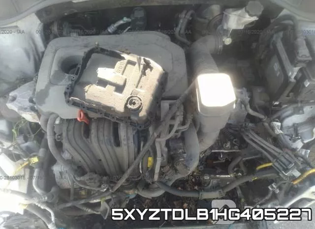5XYZTDLB1HG405227 фото 2