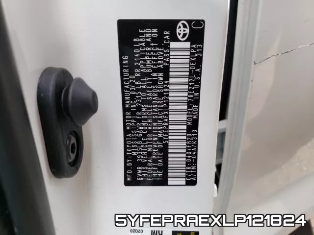 5YFEPRAEXLP121824 фото 2