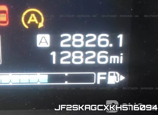 JF2SKAGCXKH576094 фото 8