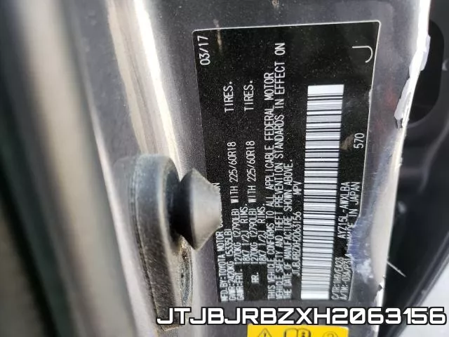JTJBJRBZXH2063156 фото 2