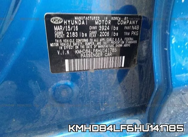 KMHD84LF6HU141785 фото 10