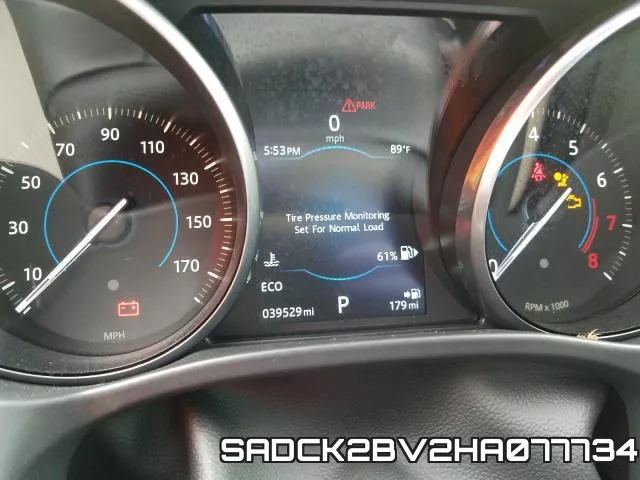 SADCK2BV2HA077734 фото 8