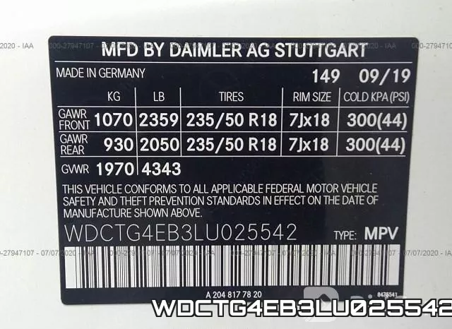 WDCTG4EB3LU025542 фото 9