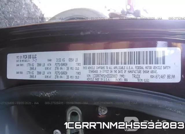 1C6RR7NM2HS532083 фото 10