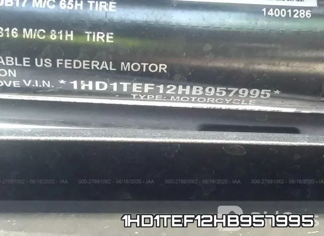 1HD1TEF12HB957995 фото 2