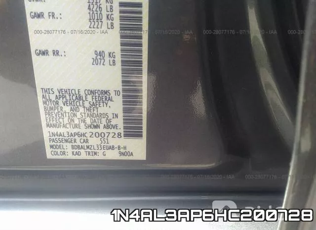1N4AL3AP6HC200728 фото 10