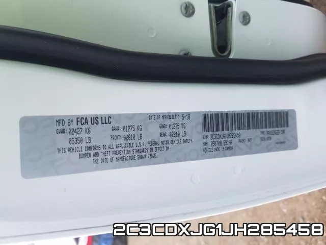 2C3CDXJG1JH285458 фото 2