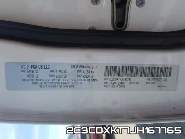 2C3CDXKT7JH167765 фото 2