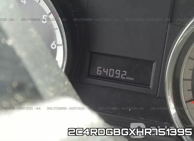 2C4RDGBGXHR751395 фото 8