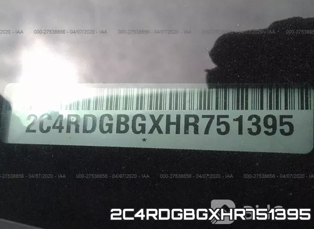 2C4RDGBGXHR751395 фото 10