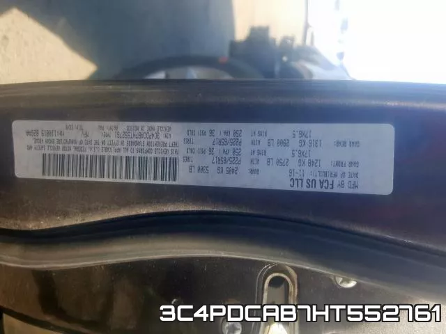 3C4PDCAB7HT552761 фото 2