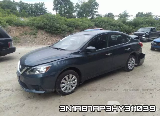 3N1AB7AP3HY311039 фото 3