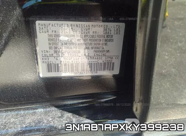 3N1AB7APXKY399238 фото 10