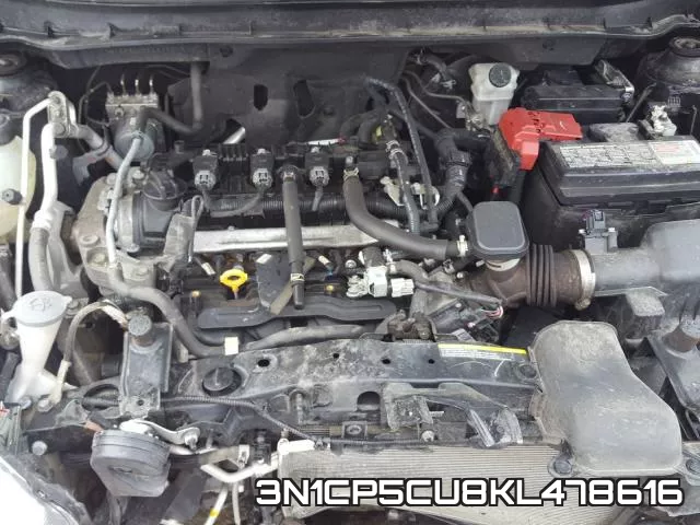 3N1CP5CU8KL478616 фото 8