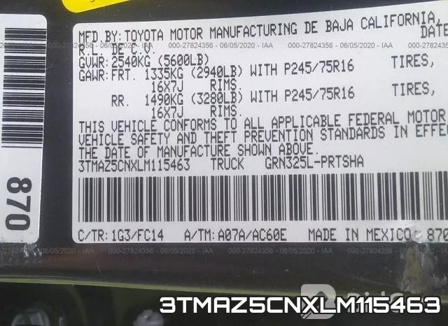 3TMAZ5CNXLM115463 фото 10