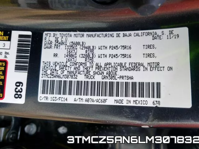 3TMCZ5AN6LM307832 фото 2