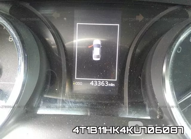 4T1B11HK4KU706087 фото 8