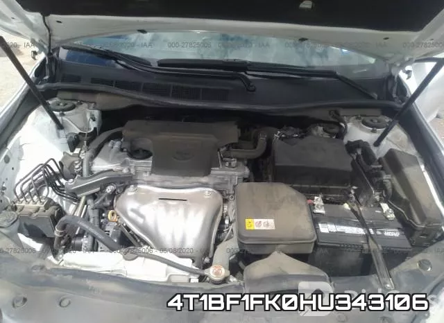 4T1BF1FK0HU343106 фото 2