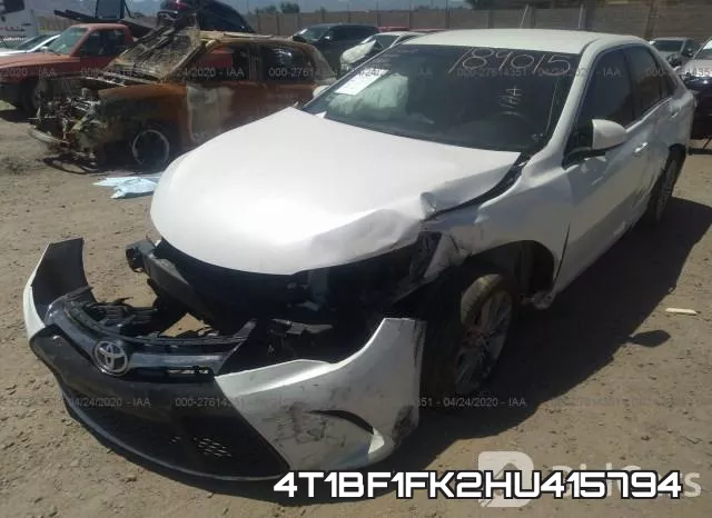 4T1BF1FK2HU415794 фото 7