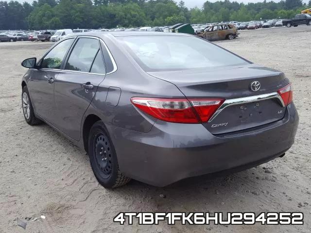 4T1BF1FK6HU294252 фото 4