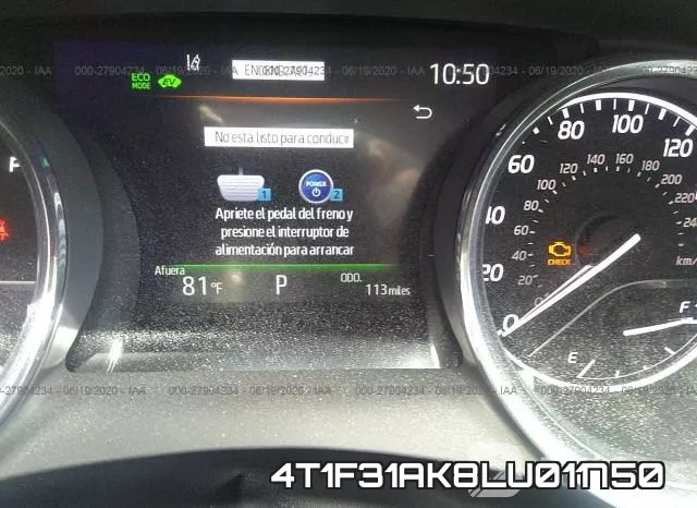 4T1F31AK8LU011750 фото 8