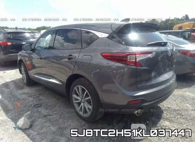 5J8TC2H51KL037447 фото 4