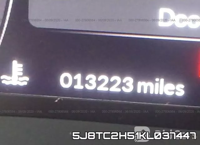 5J8TC2H51KL037447 фото 8