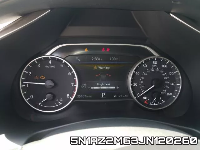 5N1AZ2MG3JN120260 фото 9