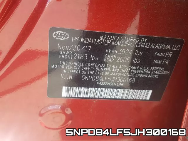 5NPD84LF5JH300168 фото 2