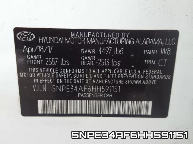 5NPE34AF6HH591151 фото 2