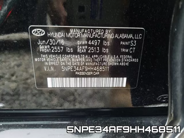 5NPE34AF9HH468511 фото 2
